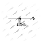 8030222 Lever Valve - Front View
