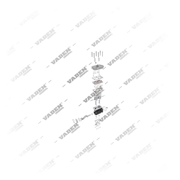 9) II38845F,II39080F,K001268000,K001268X00,LK4921,LP4996,70330094,8113634, 1300 090 009 Çift Silindirli, Kompresör, Vaden