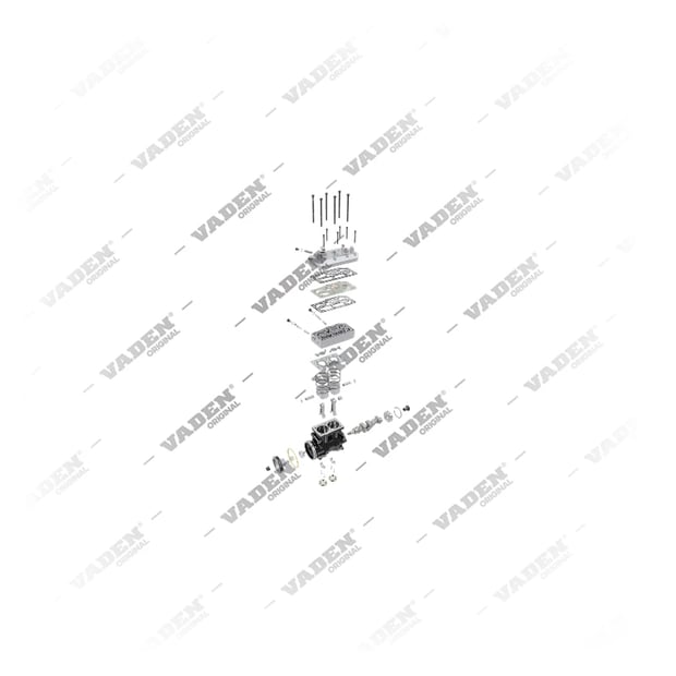1600 150 001 Cilindro duplo, Compressor de ar – imagem 9