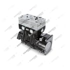 1200 300 001 Zweizylinder, Luftkompressor - Front Perspective View