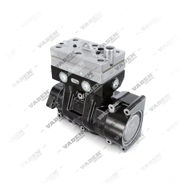 1200 300 001 Zweizylinder, Luftkompressor - Front Perspective View