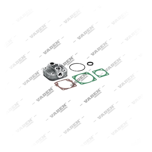 1) , 15 12 50 Cabeçote, Kit reparo do compressor de freio a ar, Vaden