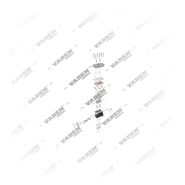 9) II31730,II31730AT,II31730RP,II31730X00,LP4955, 1300 050 007 Çift Silindirli, Kompresör, Vaden