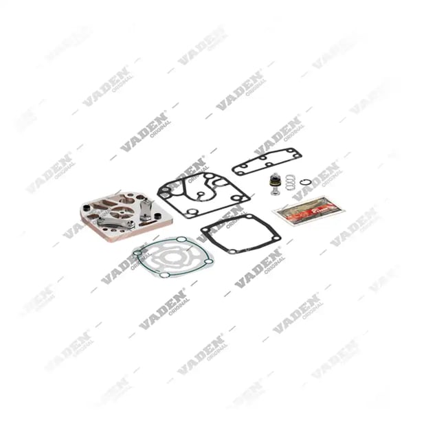 1) , 1100 320 760 Kit de reparação, Kit reparo do compressor de freio a ar, Vaden