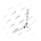 , 1100 350 001 Çift Silindirli, Kompresör, Vaden