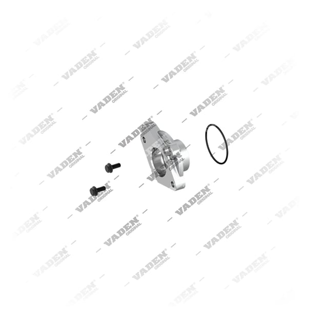 1) , 12 22 13 Flange da cambota, Kit reparo do compressor de freio a ar, Vaden