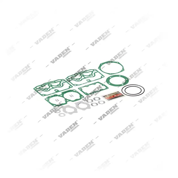 1) 9115010500S1,9115010510S1,9115010600S1,9115010610S1,537745S1,555097S1,555098S1, 1600 055 100 Kit de reparação, Kit reparo do compressor de freio a ar, Vaden