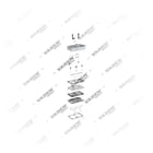 1320400S1,1320401S1,1348480S1,1396282S1,1396283S1,LP4969S1,LP4970S1,LP4983S1, 16 09 50 Silindir Kapak, Kompresör Parçaları, Vaden