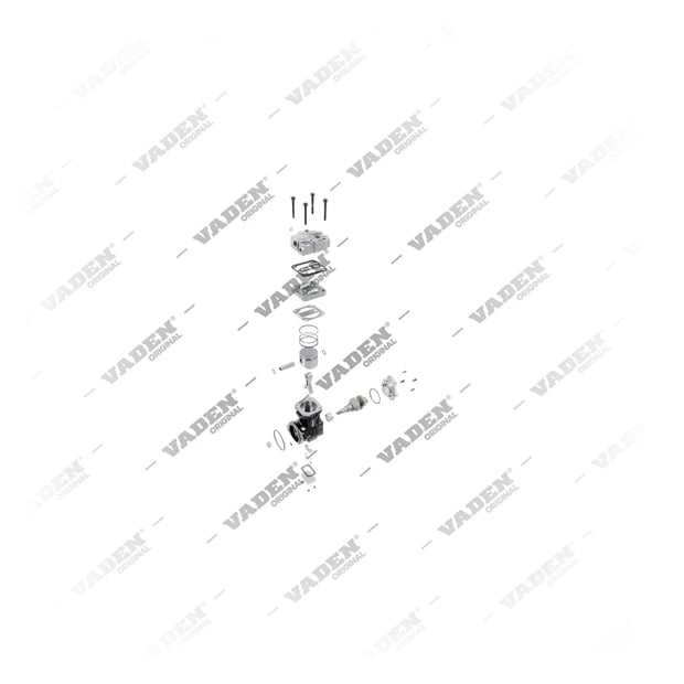 9) K001389,LK3863,3965888,4937720,2R0100759B,4812316400, 2900 030 001 Single Cylinder, Air Compressor, Vaden