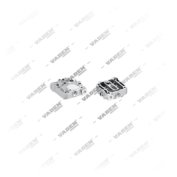 1) , 18 09 10 Cabeçote, Kit reparo do compressor de freio a ar, Vaden