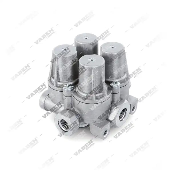 AE4158 KNORR-BREMSE Válvula de proteção de 4 circuitos - Front Perspective View
