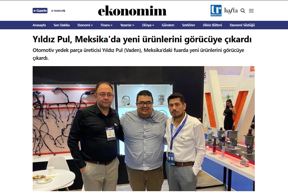 Yıldız Pul, Meksika'da Yeni Ürünlerini Görücüye Çıkardı