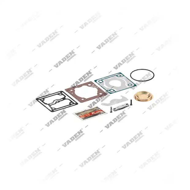 1) 9111559202, 3000 020 100 Kit de reparação, Kit reparo do compressor de freio a ar, Vaden