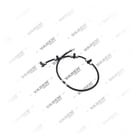 6460701532, 457.01.0012 Injector Pipe, Cylinder Head, Vaden