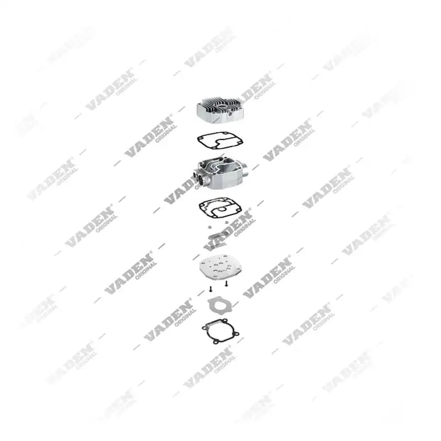 19 14 50 Cabeçote, Kit reparo do compressor de freio a ar – imagem 2