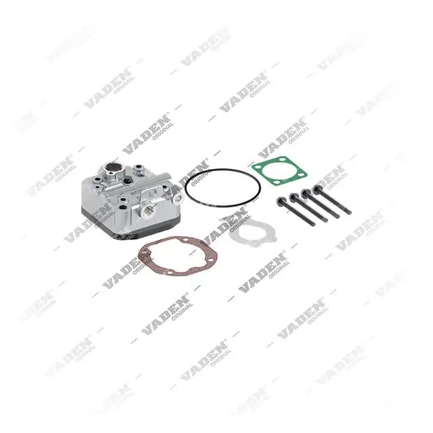 1) , 13 07 70 Cabeçote, Kit reparo do compressor de freio a ar, Vaden