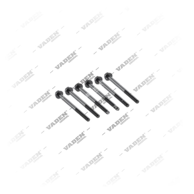 1) , 1300 230 190 Parafuso, Kit reparo do compressor de freio a ar, Vaden