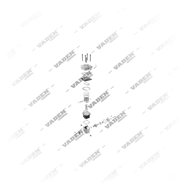 9) K052700,LK3877, 3500 010 002 Tek Silindirli, Kompresör, Vaden