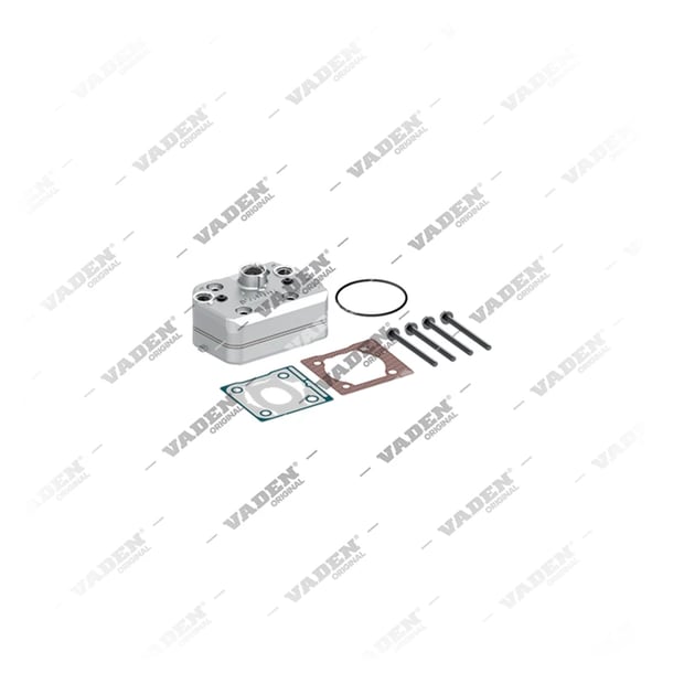 1) , 22 05 10 Cabeçote, Kit reparo do compressor de freio a ar, Vaden