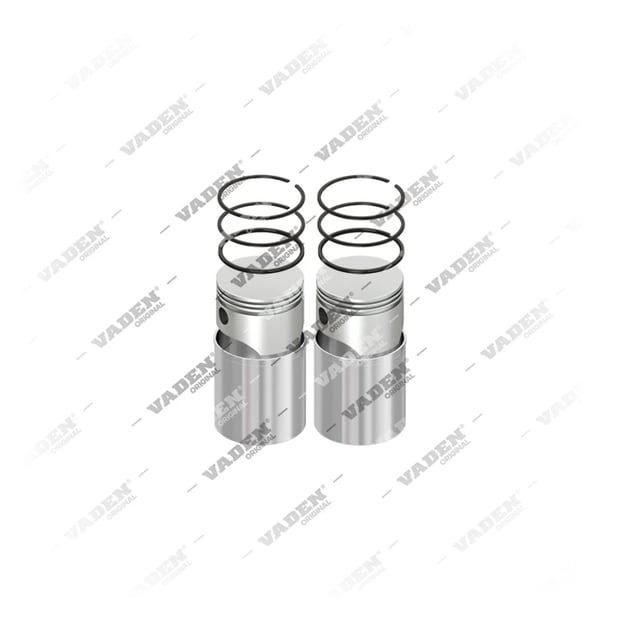 1) , 7000 921 500 Conjunto do revestimento do cilindro, Kit reparo do compressor de freio a ar, Vaden