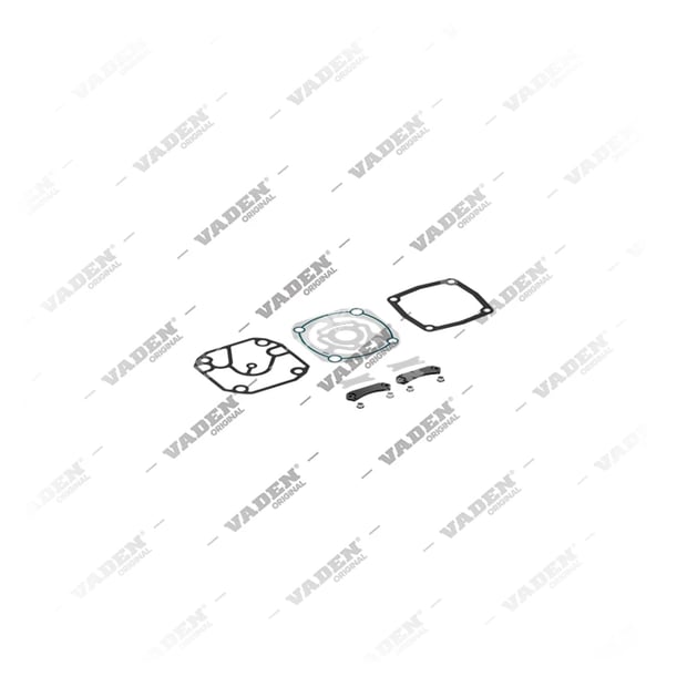 1) , 1100 350 100 Kit de reparação, Kit reparo do compressor de freio a ar, Vaden