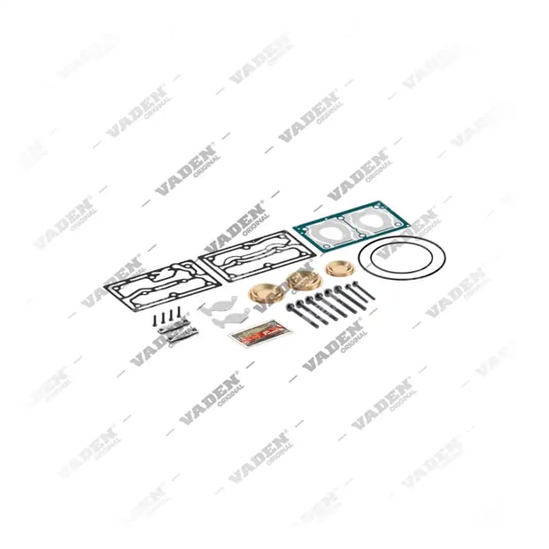 1) 9125129282, 1300 190 770 Kit de reparação, Kit reparo do compressor de freio a ar, Vaden