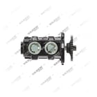 1300190004 (7600 850 008, 3161258, 7403161258 con ingranaggio), Doppio cilindro, Compressore d'aria - Bottom View