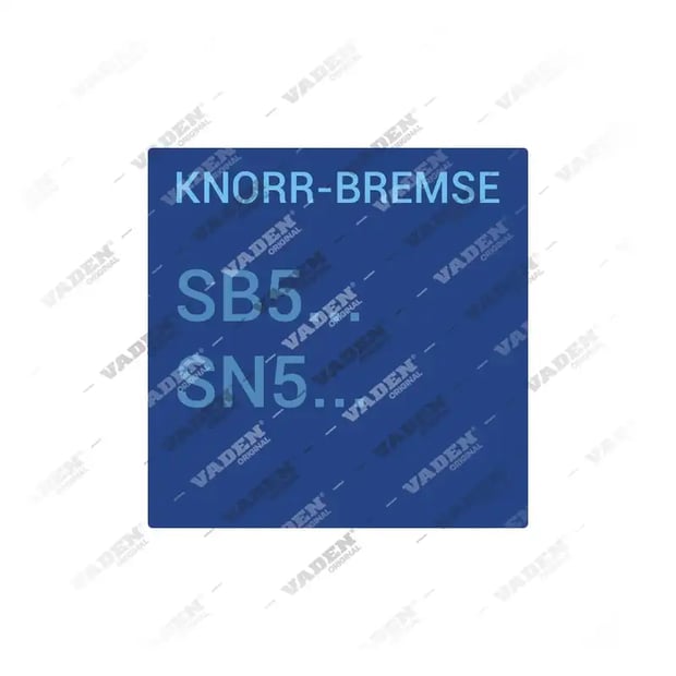 1) , Knorr-Bremse SB5... / SN5... Knorr-Bremse, Rodzaje zacisków hamulcowych, Vaden