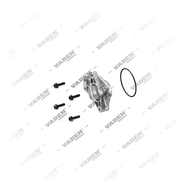1) , 19 16 13 Flange da cambota, Kit reparo do compressor de freio a ar, Vaden