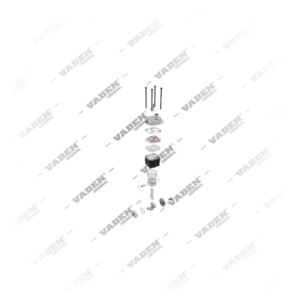 9) , 1100 070 001 Mono Cylindre, Compresseur d'air, Vaden