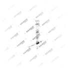 II15993000SP1,II15993X00SP1,LP4825SP1,8112427SP1,8150407SP1, 1300060002 (7600 750 002, 470775, 478777 com engrenagem), Cilindro duplo, Compressor de ar, Vaden