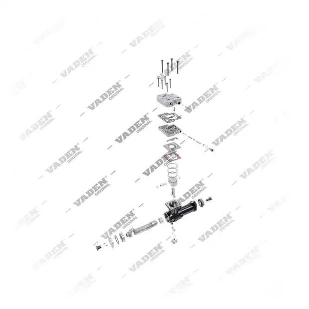 4933564 CUMMINS QSB6.7 Einzylinder, Luftkompressor – Bild 9