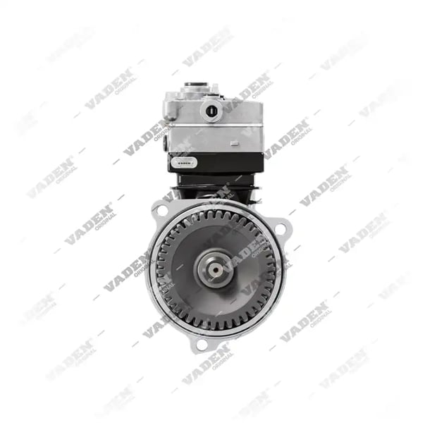 1700110002 (7600 850 008, 3161258, 7403161258 con engranaje), Bicilíndrico, Compresor de aire - Front View