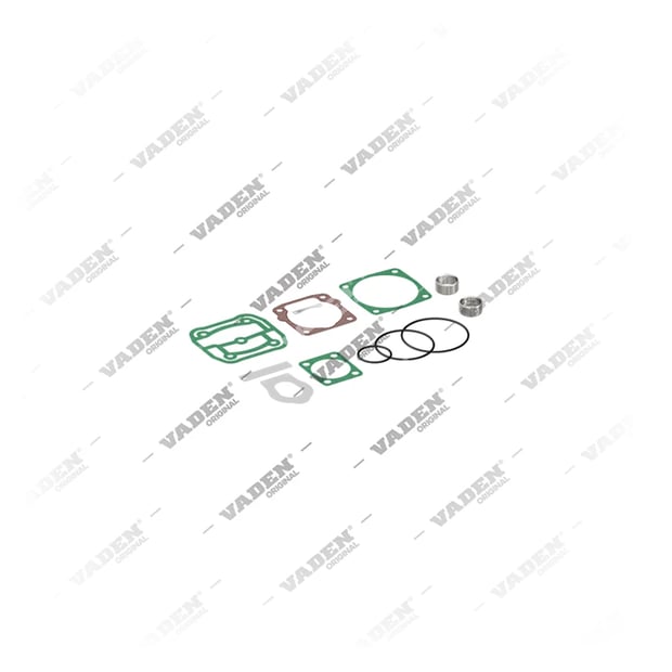 1) 6772238S4,6795599S4,8112248S4,LK3509S4, 1300 210 760 Kit de reparação, Kit reparo do compressor de freio a ar, Vaden