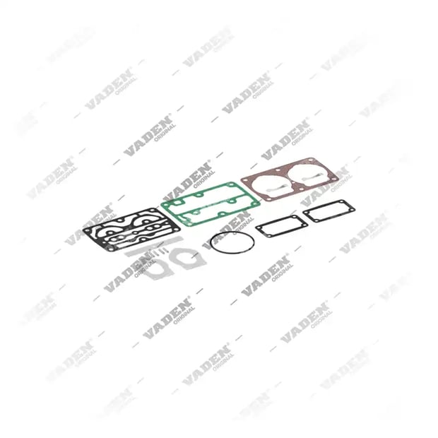 1) 5001867708,5001867709,SEB22553, 1700 010 100 Kit de reparação, Kit reparo do compressor de freio a ar, Vaden