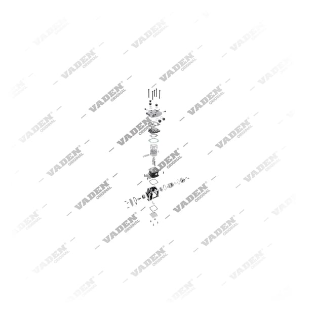 9) 4271300515,4471300515, 1100 120 006 Mono Cilindro, Compresor de aire, Vaden