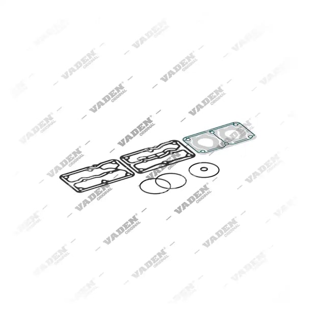 1) , 1100 025 150 Kit de juntas, Kit reparo do compressor de freio a ar, Vaden
