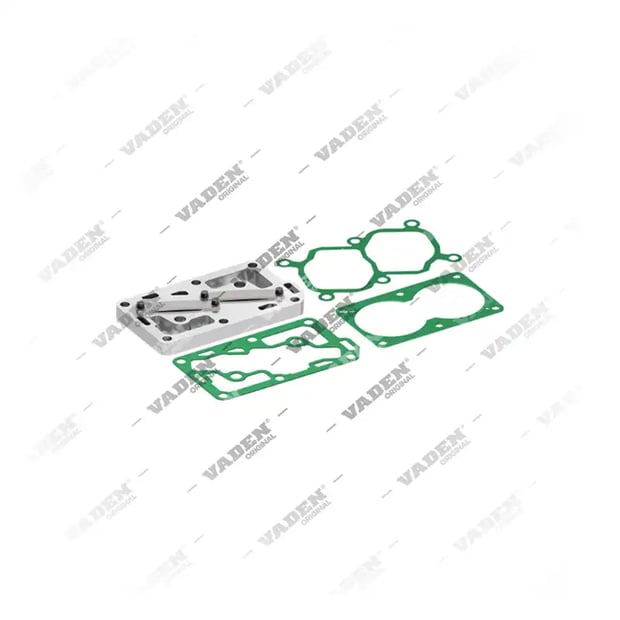 1) , 3400 020 650 Placa da válvula, Kit reparo do compressor de freio a ar, Vaden