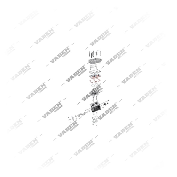 9) II15698,II15698000,II15698AT,II15698AT000,II37214,II37214AT,K000236,K000236000,K000236AT,K000236V,K000236X00,K000236X07,K000236X57,LP4930,LP4974,1628593,20429339,3987602,8112584,8113264,85000064, 1300 050 001 Twin Cylinder, Air Compressor, Vaden