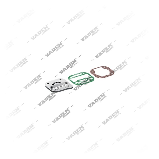 1) 4111455012,5000816054,0001304420,81541246015, 1200 160 650 Placa da válvula, Kit reparo do compressor de freio a ar, Vaden