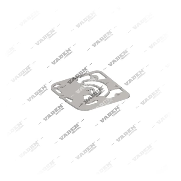 1) 9122102504, 1100 450 350 Placa de arrefecimento, Kit reparo do compressor de freio a ar, Vaden