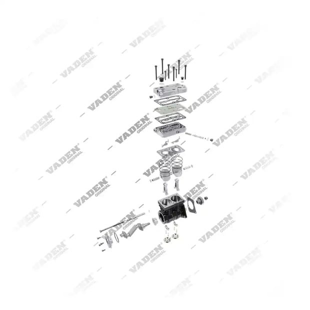 1100 020 006 Cilindro duplo, Compressor de ar – imagem 9