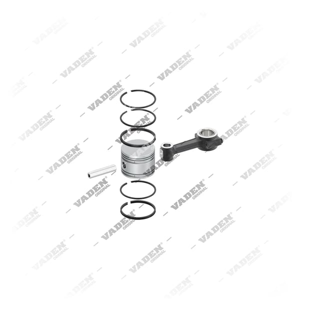 1) 9P918334, 7000 701 400 Biyel Kolu & Piston, Kompresör Parçaları, Vaden