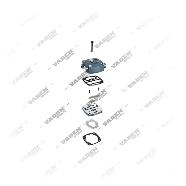 19 13 10 Cabeçote, Kit reparo do compressor de freio a ar – imagem 2