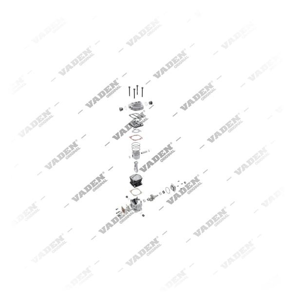 9) 1173876,42522660,LK1503, 1500 120 002 Monocilindrico, Compressore d'aria, Vaden