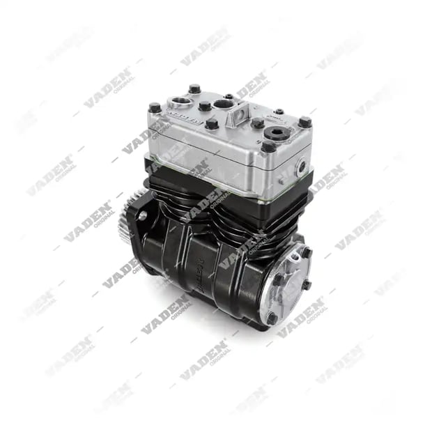 2) 9115051500,9115051507,1626060,5003460, 1300100002 (7600 750 002, 470775, 478777 com engrenagem), Cilindro duplo, Compressor de ar, Vaden