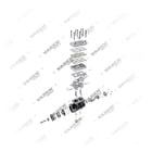 1800 100 002 EURO6 Kavramalı, Kompresör - Exploded Parts Diagram