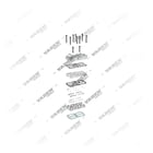 , 26 10 50 Silindir Kapak, Kompresör Parçaları, Vaden