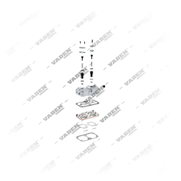 24 02 50 Cabeçote, Kit reparo do compressor de freio a ar – imagem 2