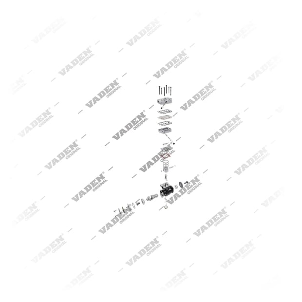 9) 9111545180,2240003, 2200 050 001 Mono Cilindro, Compressor de ar, Vaden